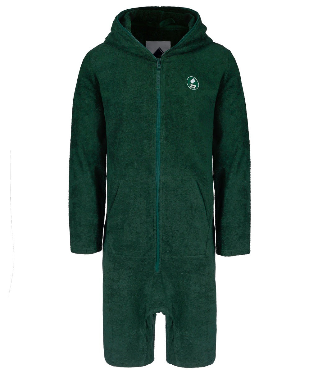 Towel Jumpsuit Green Towel Club
