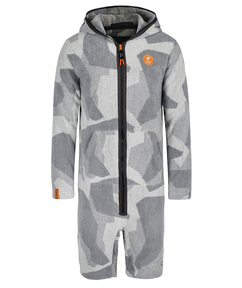 Towel Club x c'est normal Towel Jumpsuit Grey Camo