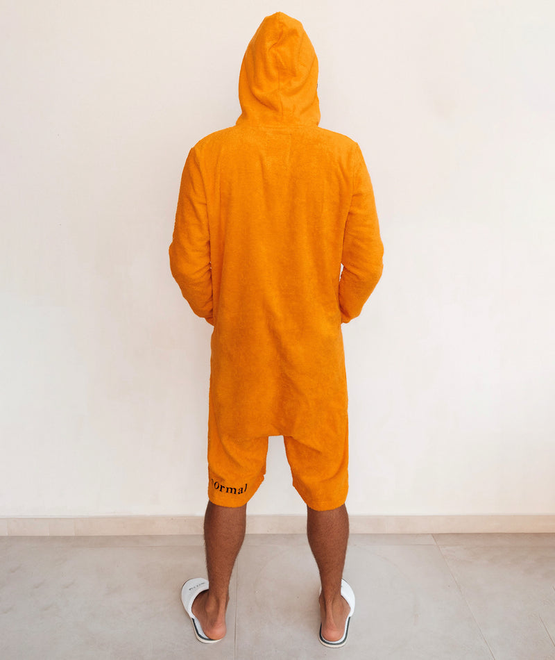 Towel Club x c'est normal Towel Jumpsuit Orange