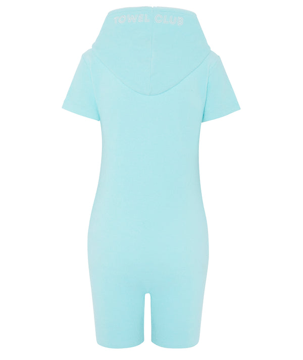 Towel Short Slim Jumpsuit Mint