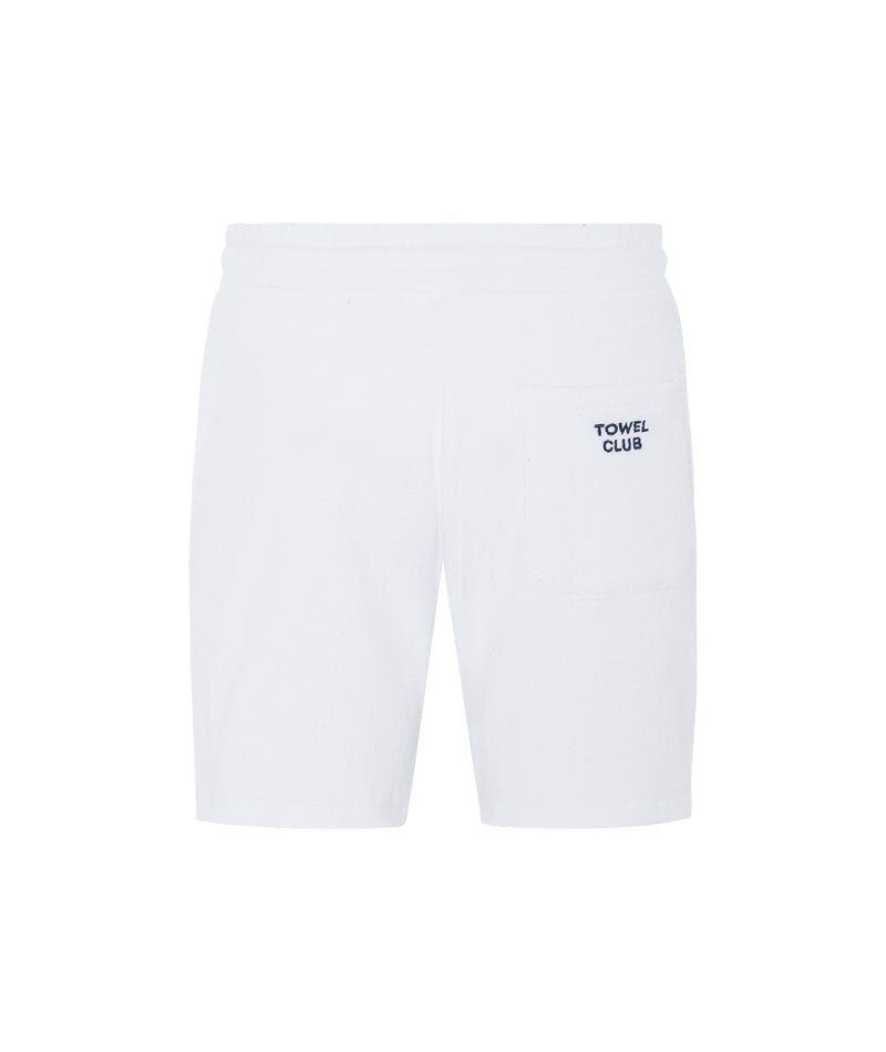 Towel Shorts White