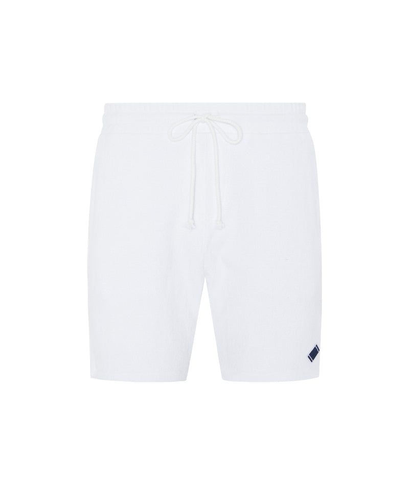 Towel Shorts White