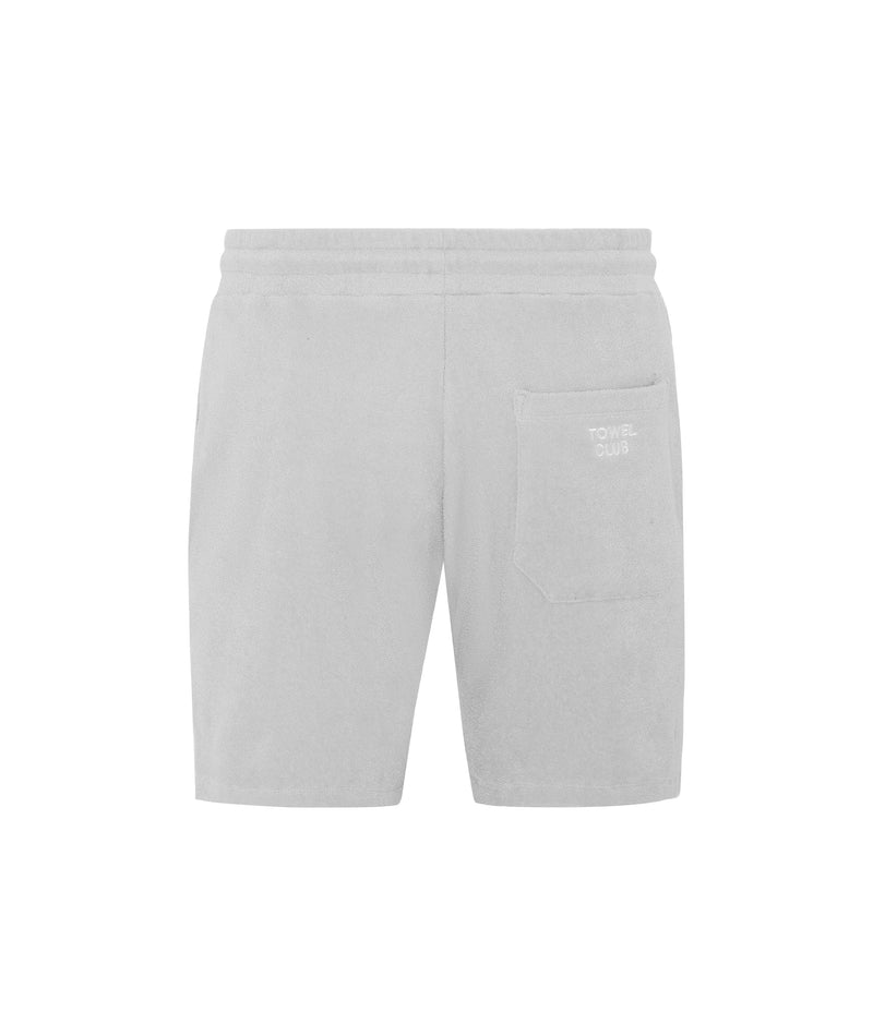 Towel Shorts Light Grey