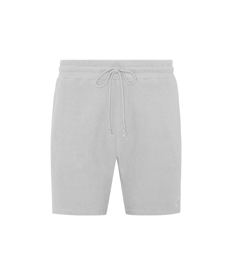 Towel Shorts Light Grey