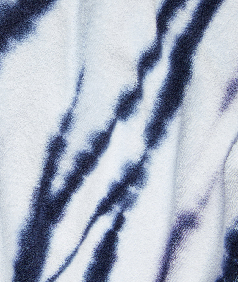 Towel Jumpsuit Blue Tie Dye
