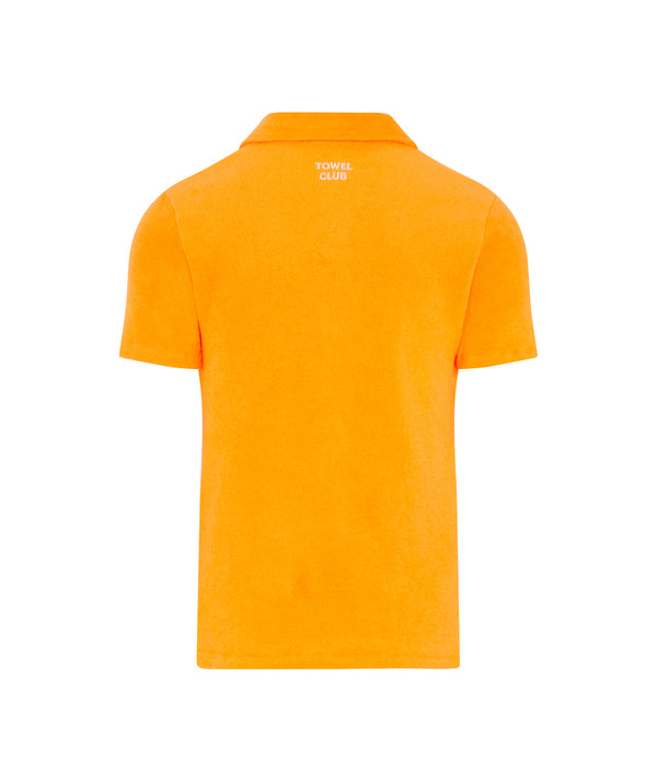Towel Piqué Shirt Orange