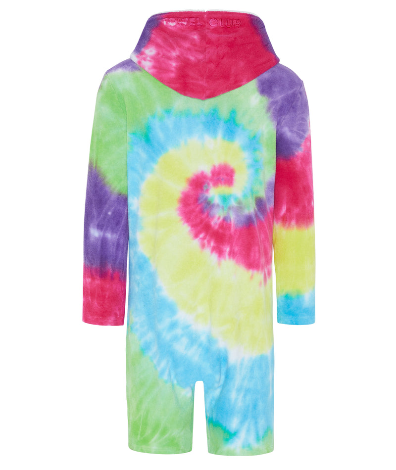 Towel Jumpsuit Multi Tie Dye