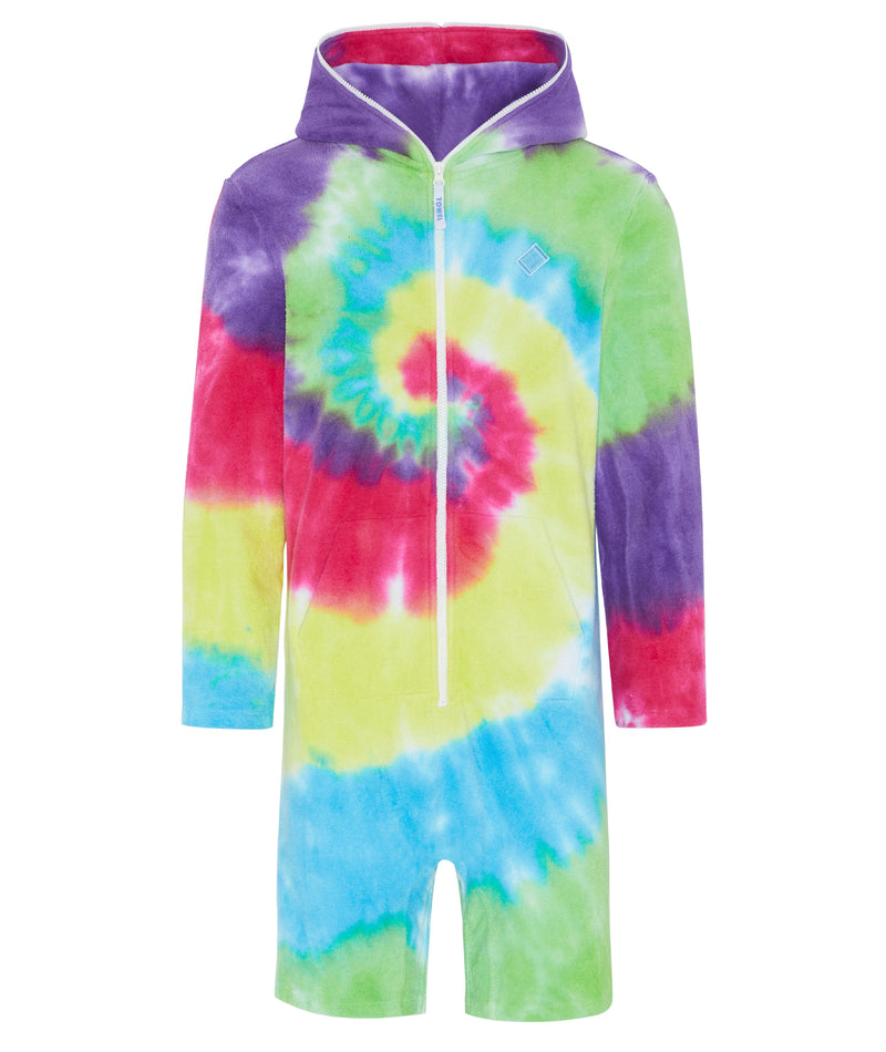 Towel Jumpsuit Multi Tie Dye