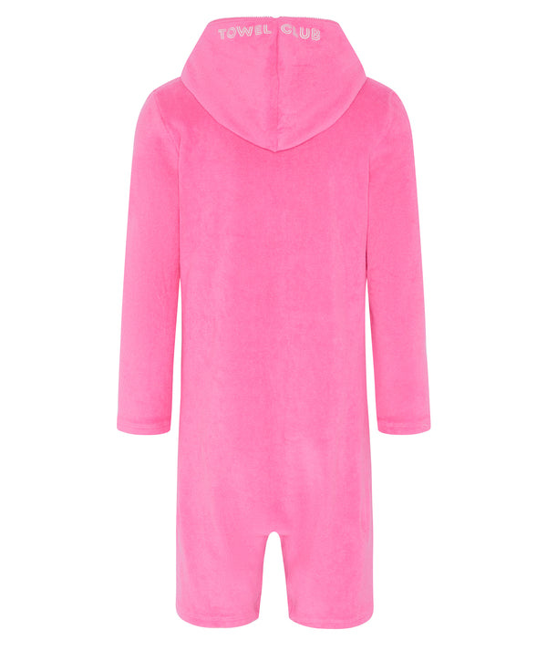 Towel Jumpsuit Pink