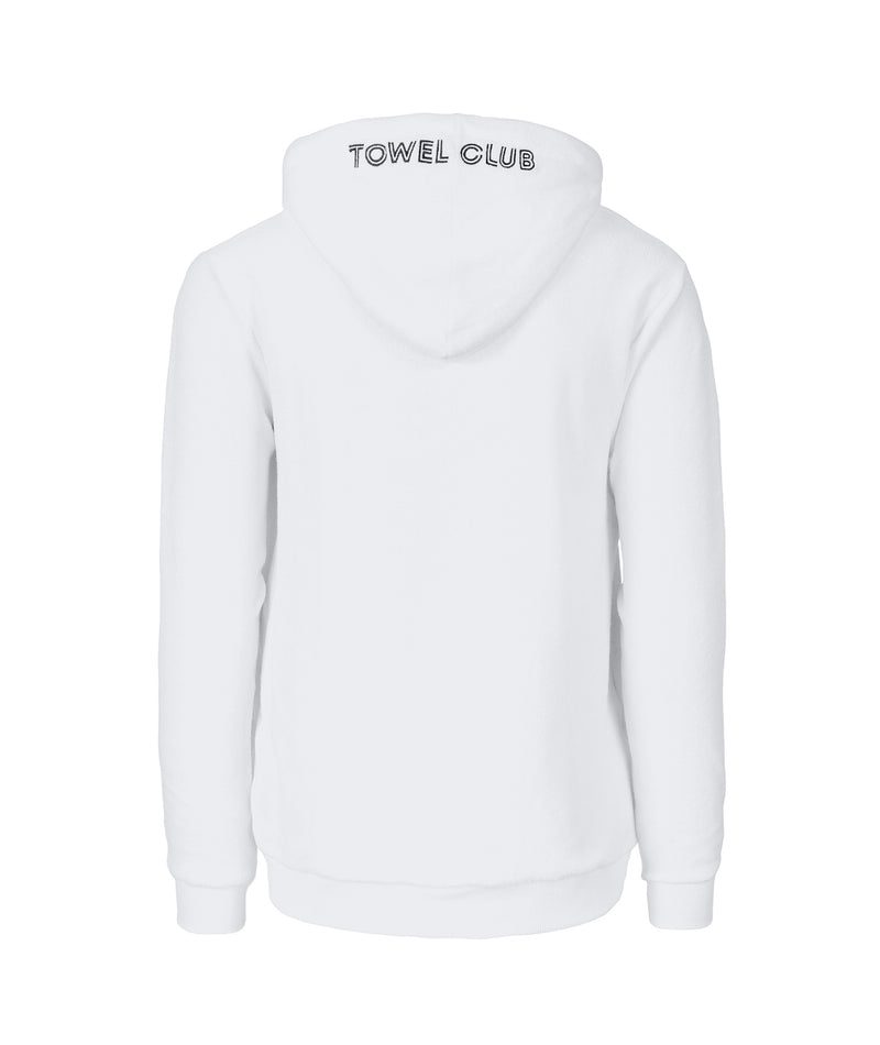Towel Hoodie White