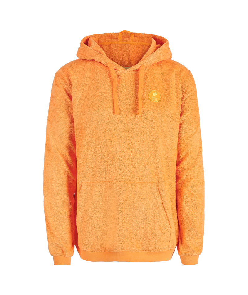 Towel Hoodie Bleached Mango