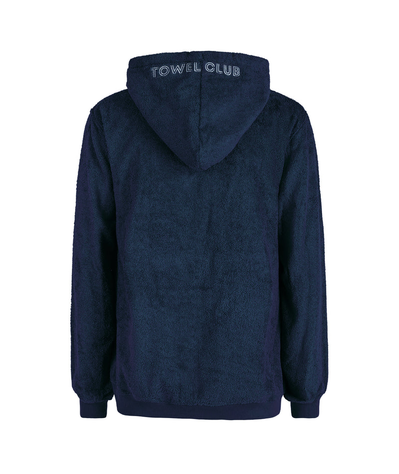 Towel Hoodie Navy