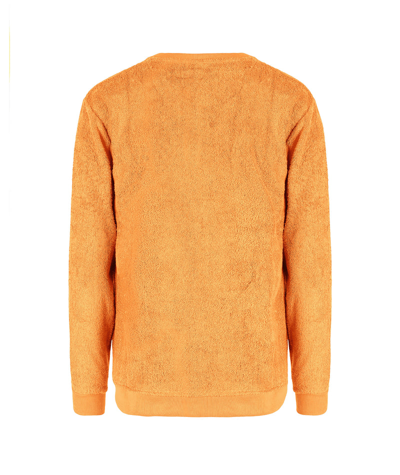 Towel Crewneck Bleached Mango