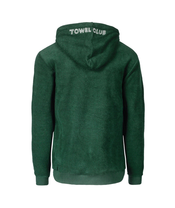 Towel Hoodie Green