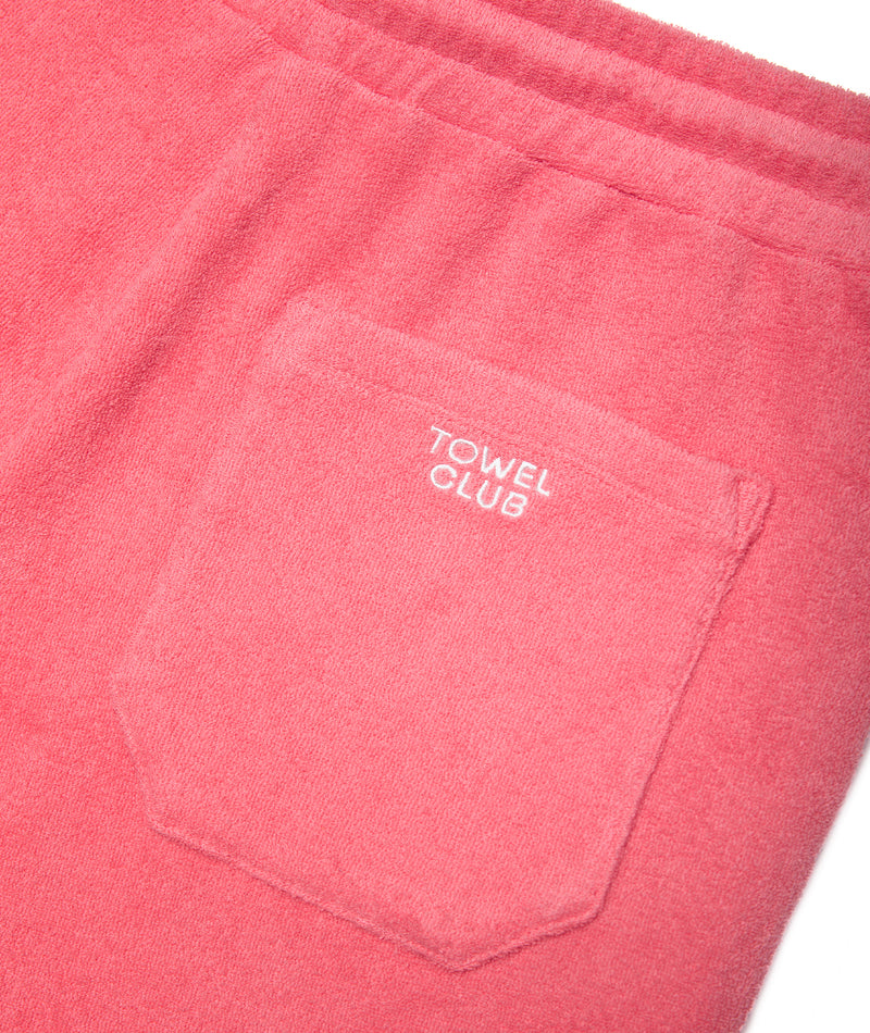 Towel Shorts Coral