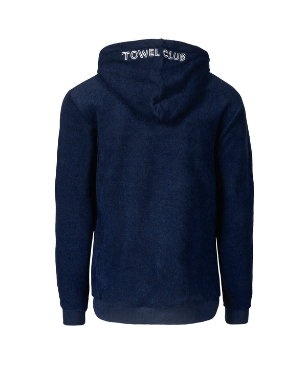 Towel Hoodie Navy