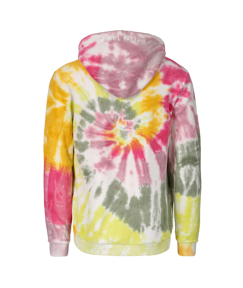 Towel Hoodie Tie-Dye