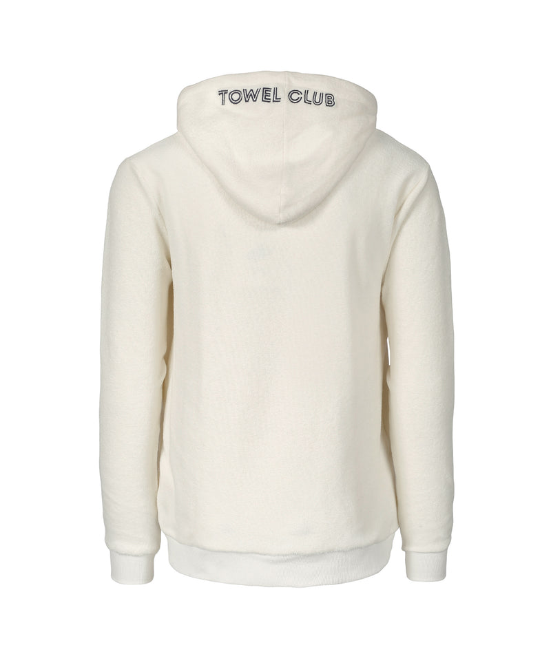 Towel Hoodie Off White