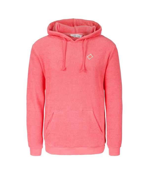 Towel Hoodie Coral