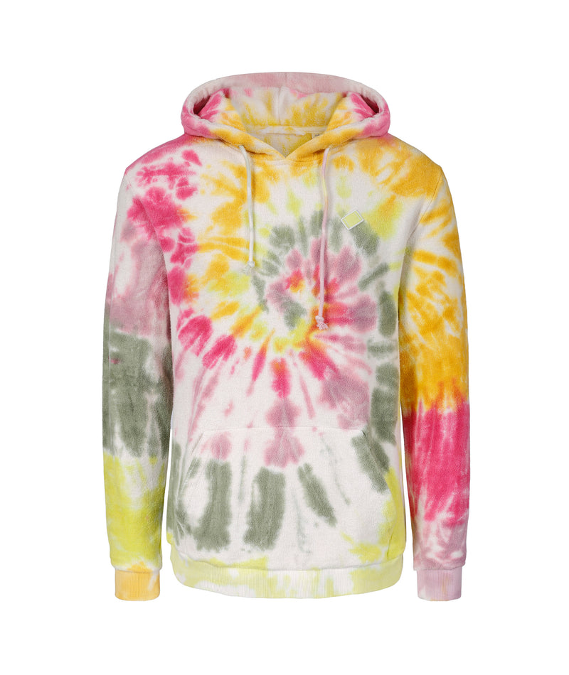 Towel Hoodie Tie-Dye