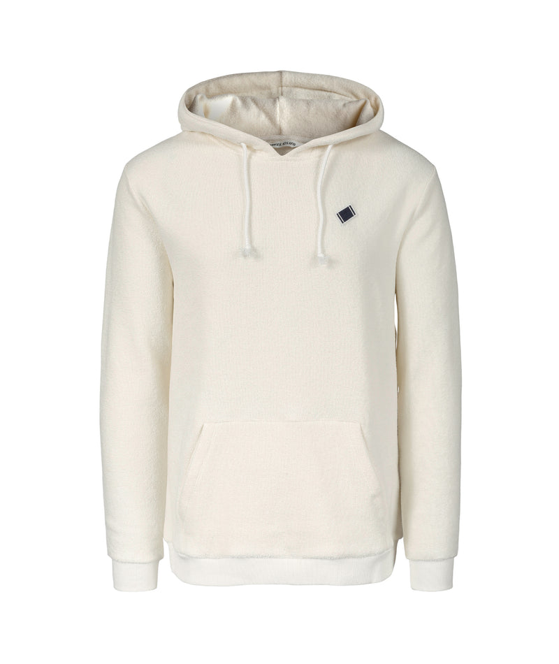 Towel Hoodie Off White