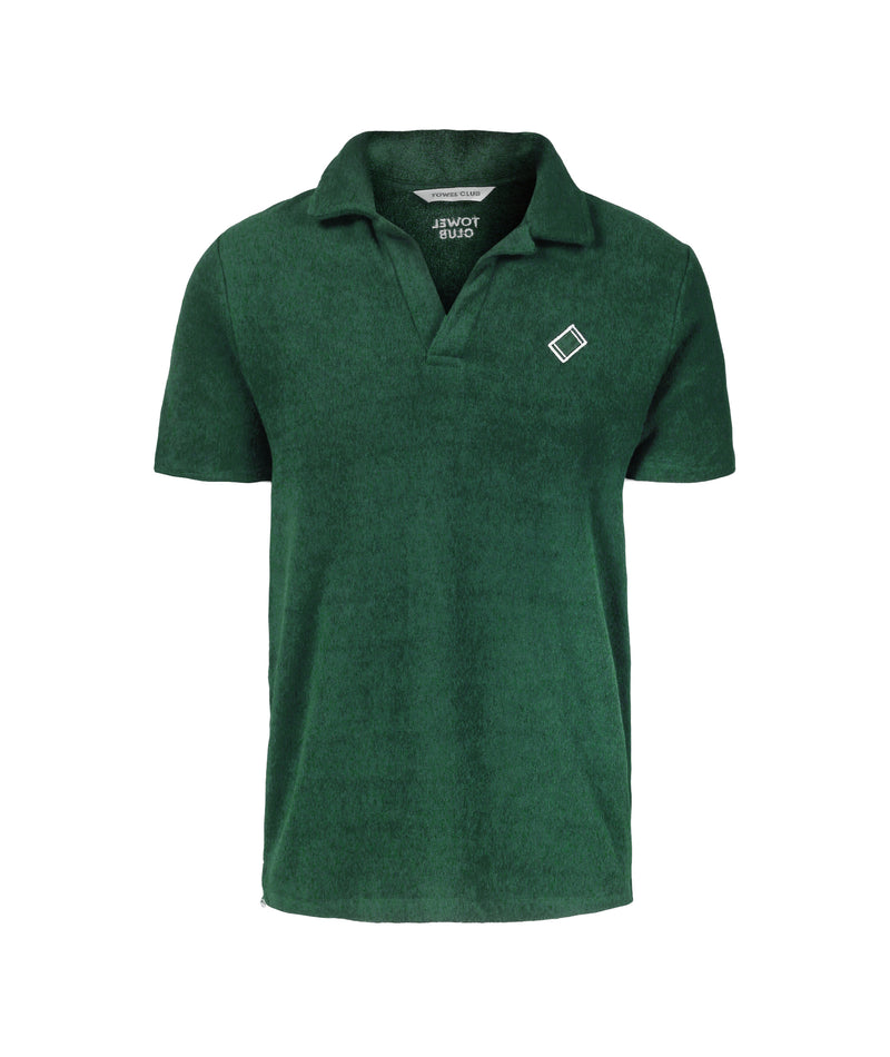 Towel Piqué Shirt Green
