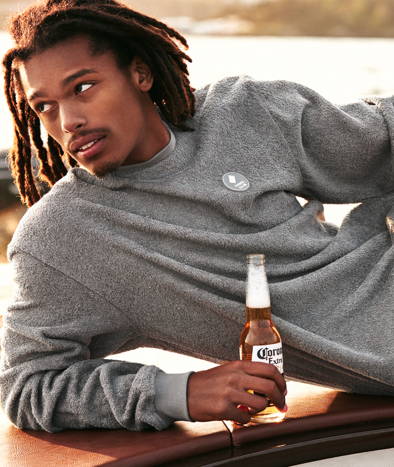 Towel Crewneck Grey