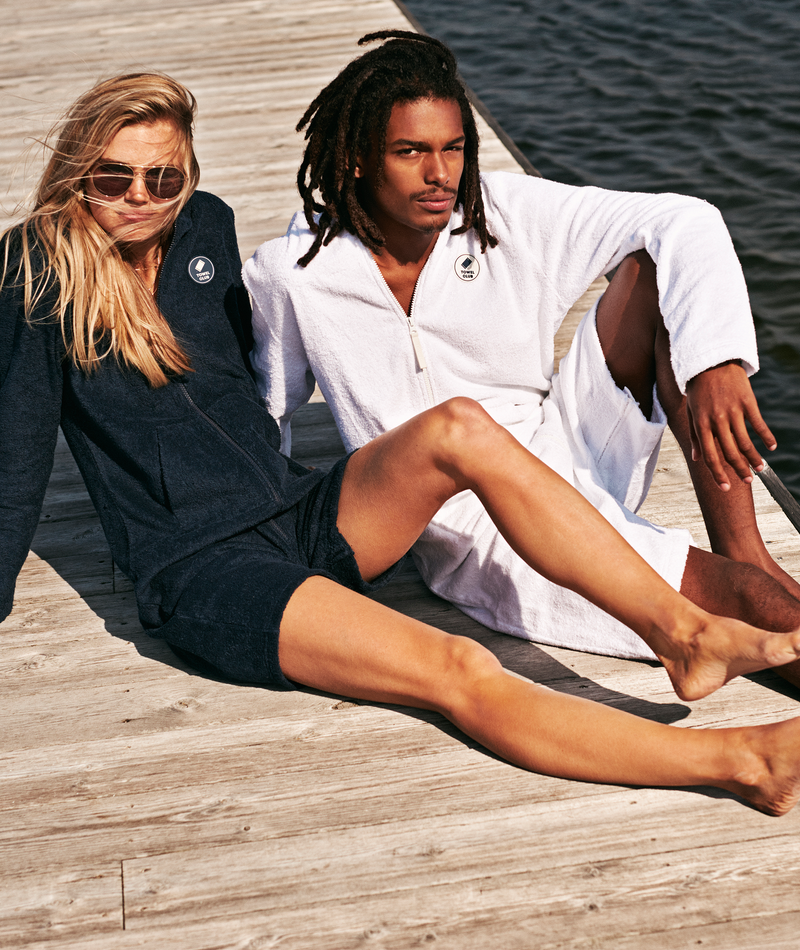 Towel Jumpsuit White
