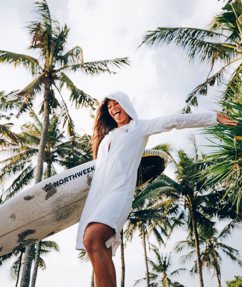 Towel Jumpsuit White