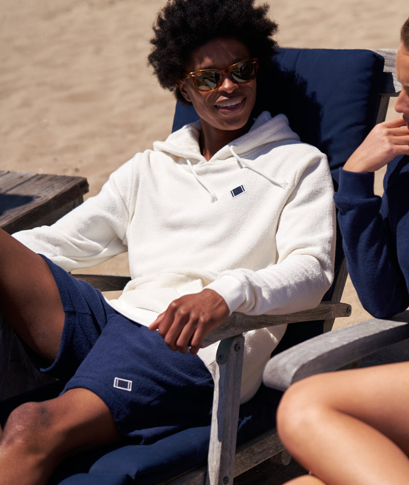 Towel Hoodie Off White